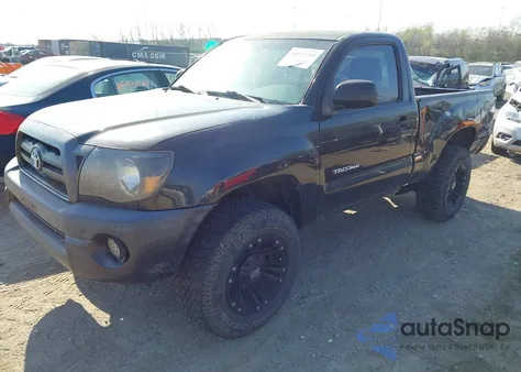2006 Toyota Tacoma из США, поврежденный, VIN 5TENX22N66Z302603
